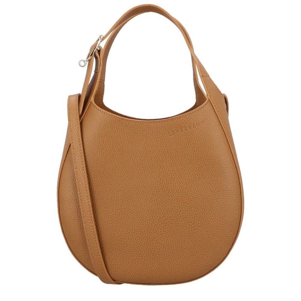 Longchamp Le Foulonne Small Leather Handbag, Brown